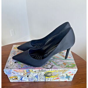 Jeffrey Campbell Women’s 8.5M 3in Pelara Pump Black Neoprene Stiletto Shoe